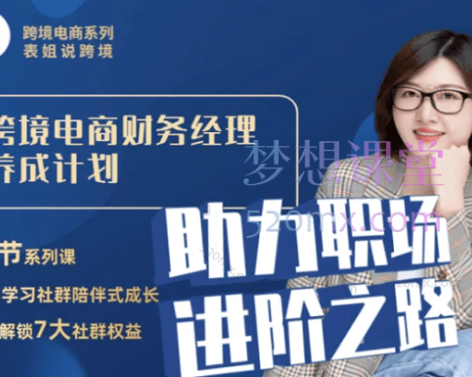 多米跨境财税:跨境电商财务经理养成计划(社群陪伴成长营)