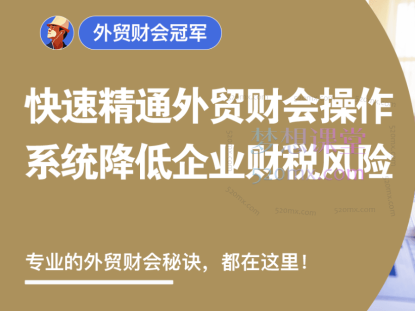 外土司外贸财会冠军，快速精准外贸财会操作系统降低企业财税风险