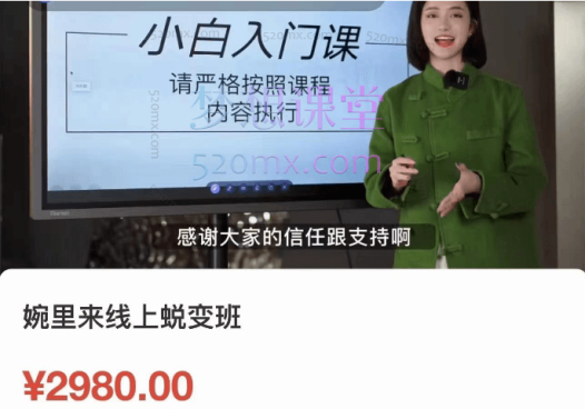 陈婉婉直播带货课程系列合集+【3000+行业分类主播话术】【直播脚本】【违禁列表】【运营工具】等