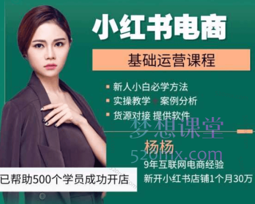 爽儿老师-小红书电商高级运营课程