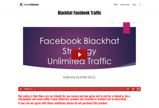 Blackhat Facebook Traffic（黑帽脸书流量）