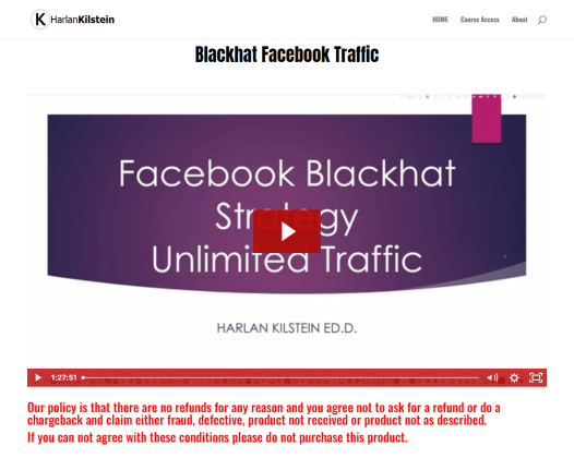 Blackhat Facebook Traffic（黑帽脸书流量）
