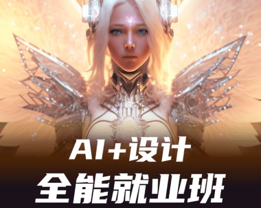 HCI讲堂AI绘画&设计实战班:MJ+SD+ChatGPT一站式掌握未来设计技能