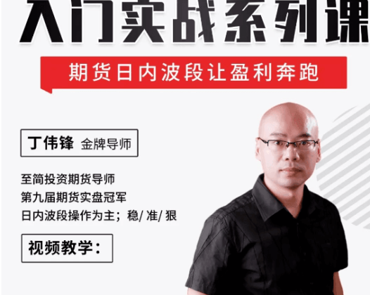 2023新版：期货冠军丁伟锋日内交易技巧十讲