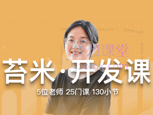 2025帮课大学苔米·开发课,思维拓展到实操技巧