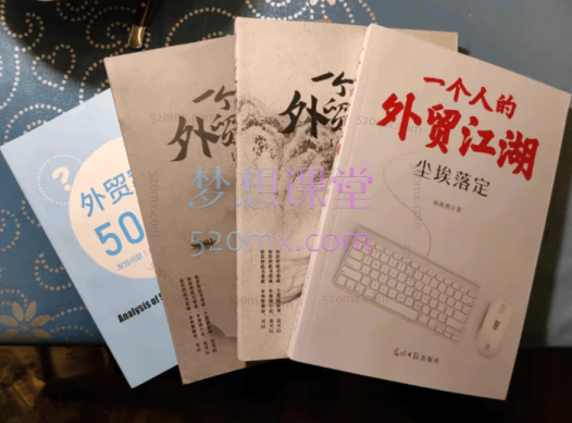 冉凌燕一个人的外贸江湖全四册装 在无畏中狂欢+前路漫漫+尘埃落定+案例(pdf电子书)
