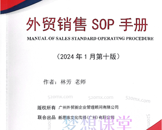 2024林芳外贸销售SOP手册