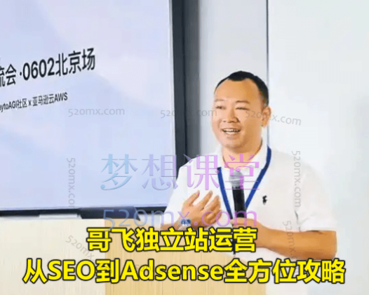 哥飞独立站运营从SEO到Adsense全方位攻略2023-2024